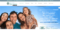 Desktop Screenshot of planodesaudesaolucas.com.br