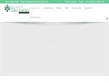 Tablet Screenshot of planodesaudesaolucas.com.br
